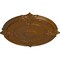Ekena Millwork Attica Acanthus Leaf Ceiling Medallion (Canopies up to 3 1/4"), 30 1/8"OD x 1 1/2"P, Smokey Topaz CM30ATSTF - alternate 2